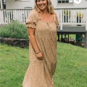 100% Rayon Neuflora dress XS